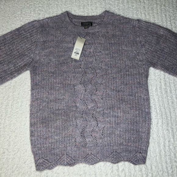 Levender Balloon Sleeve Sweater - Picture 5 of 6